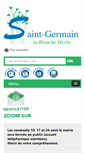Mobile Screenshot of mairie-stgermainblancheherbe.fr